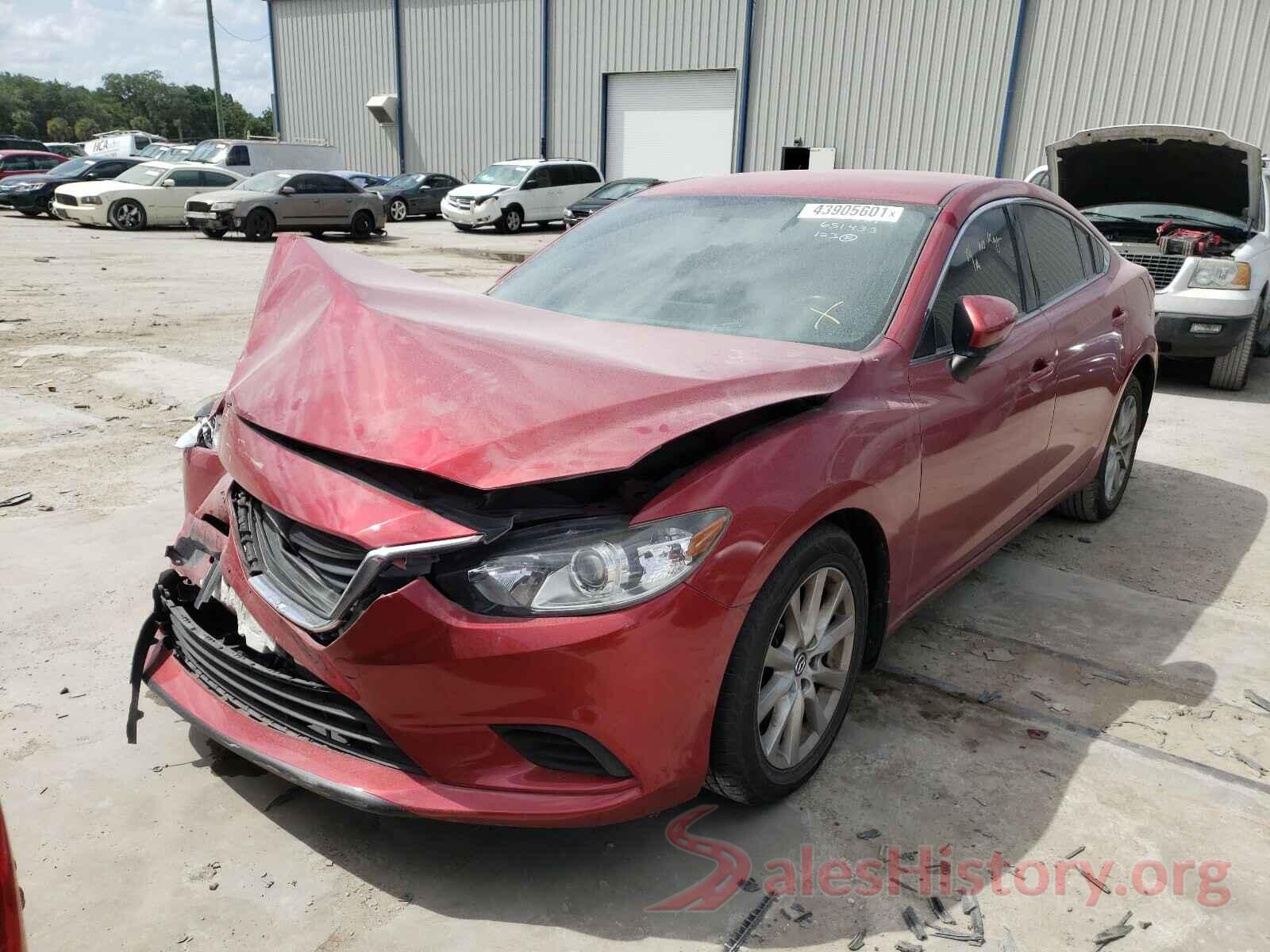 JM1GJ1U55G1468270 2016 MAZDA 6