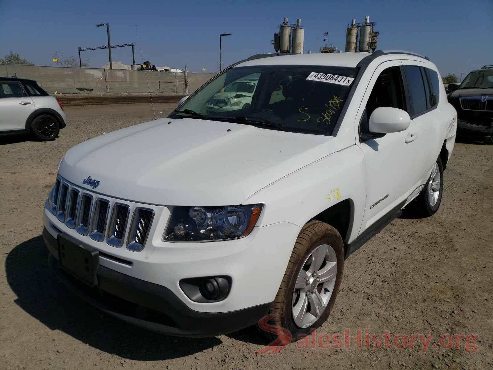 1C4NJDEB1HD191002 2017 JEEP COMPASS