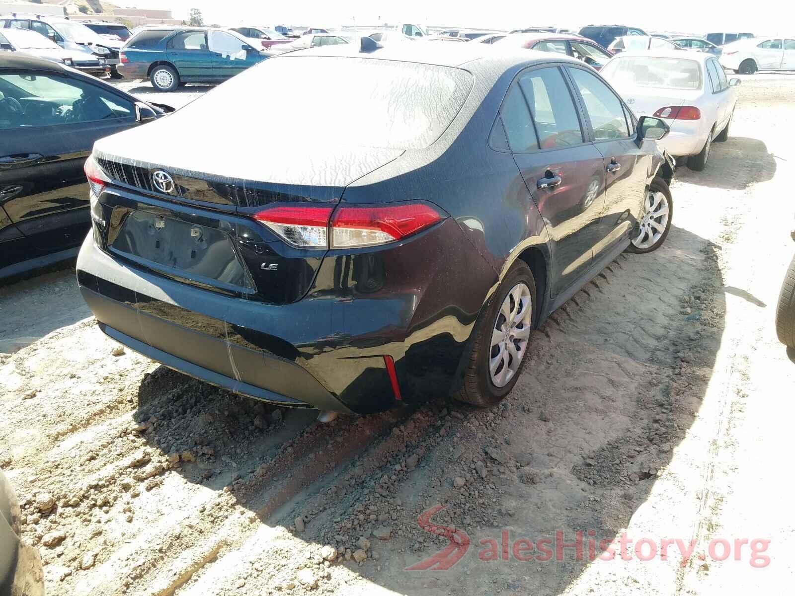 JTDEPRAEXLJ045462 2020 TOYOTA COROLLA