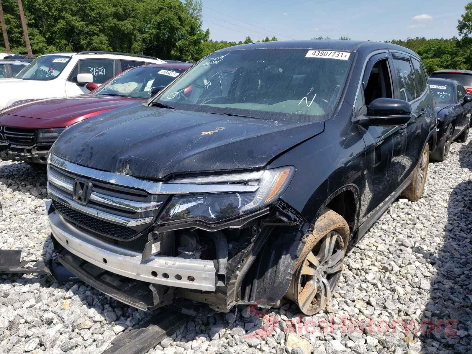 5FNYF6H50GB127377 2016 HONDA PILOT