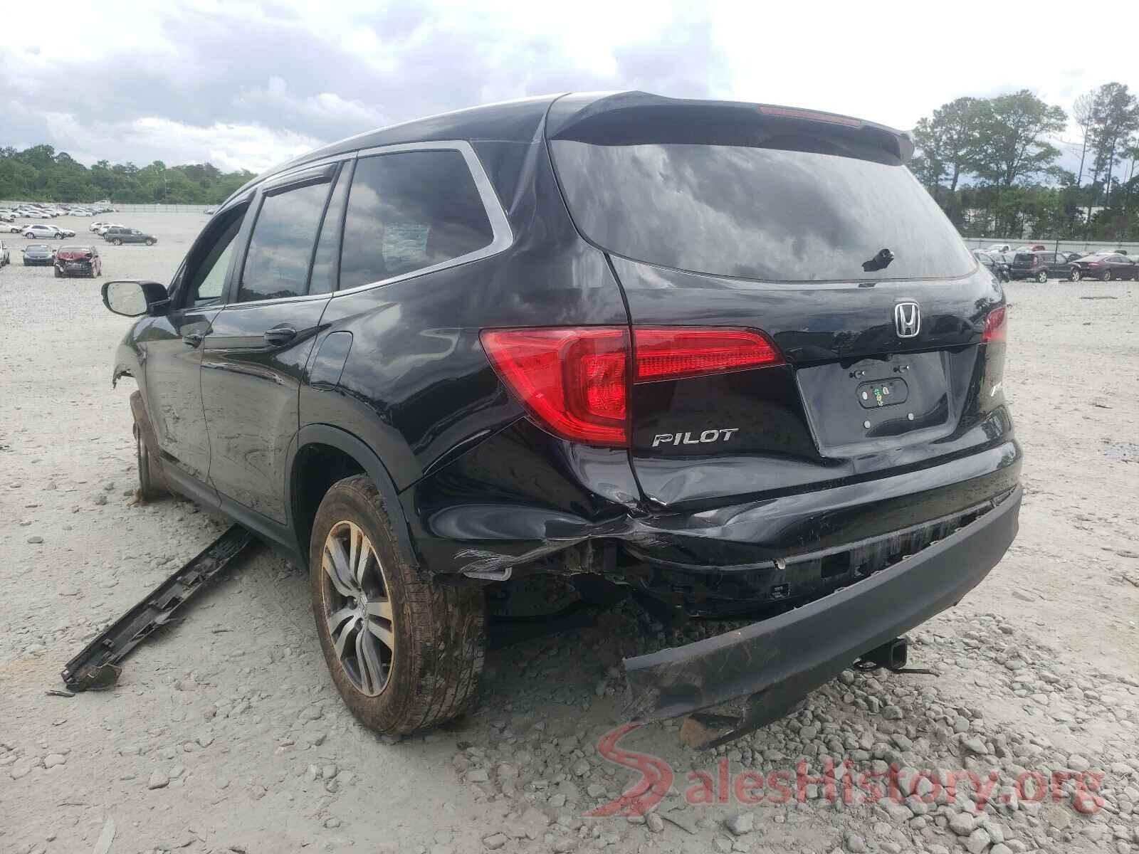 5FNYF6H50GB127377 2016 HONDA PILOT