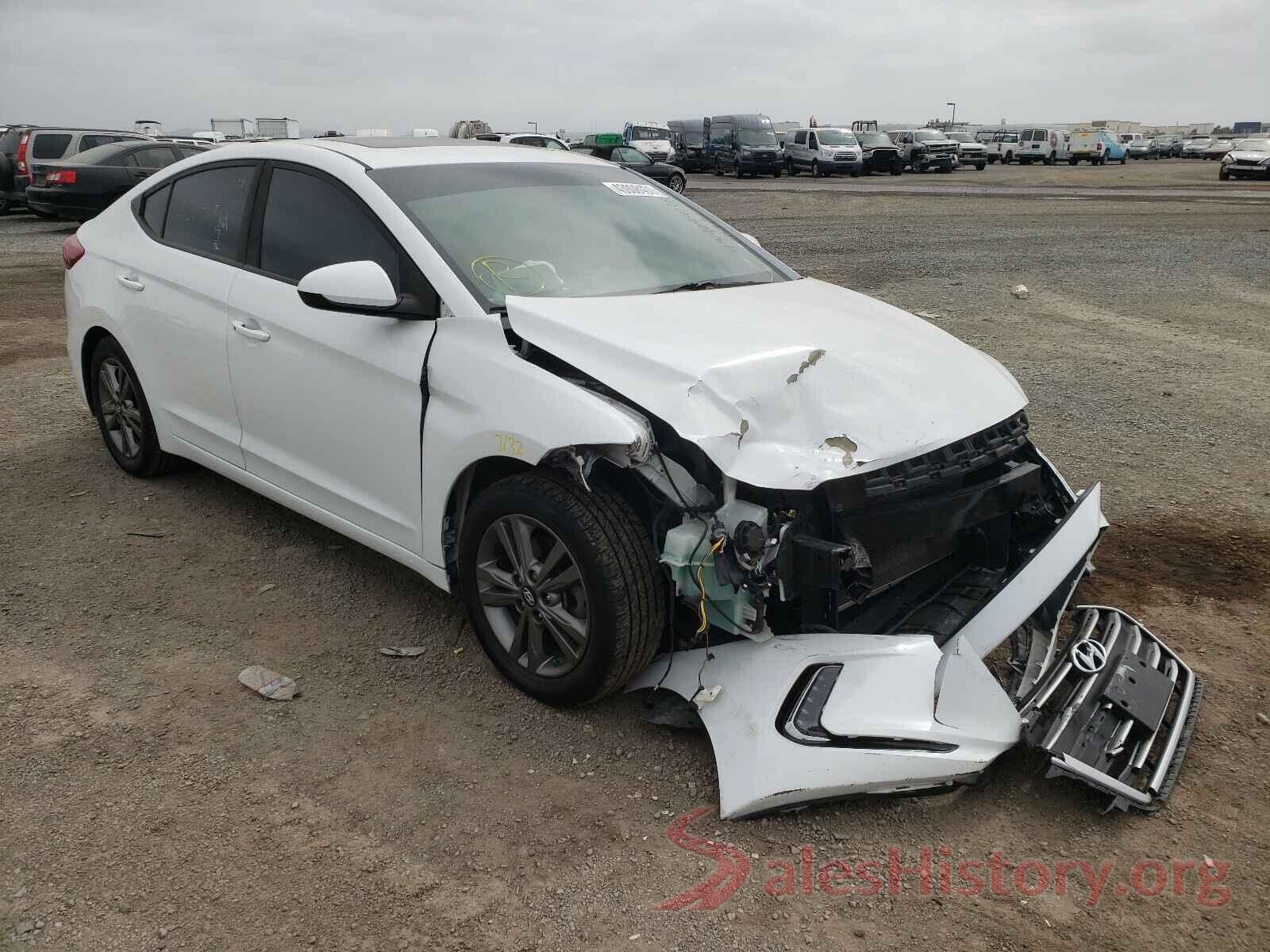 5NPD84LFXHH186727 2017 HYUNDAI ELANTRA