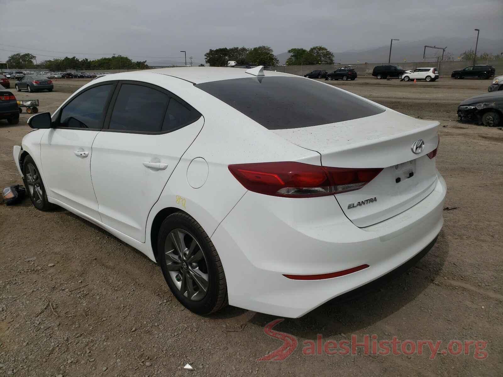 5NPD84LFXHH186727 2017 HYUNDAI ELANTRA