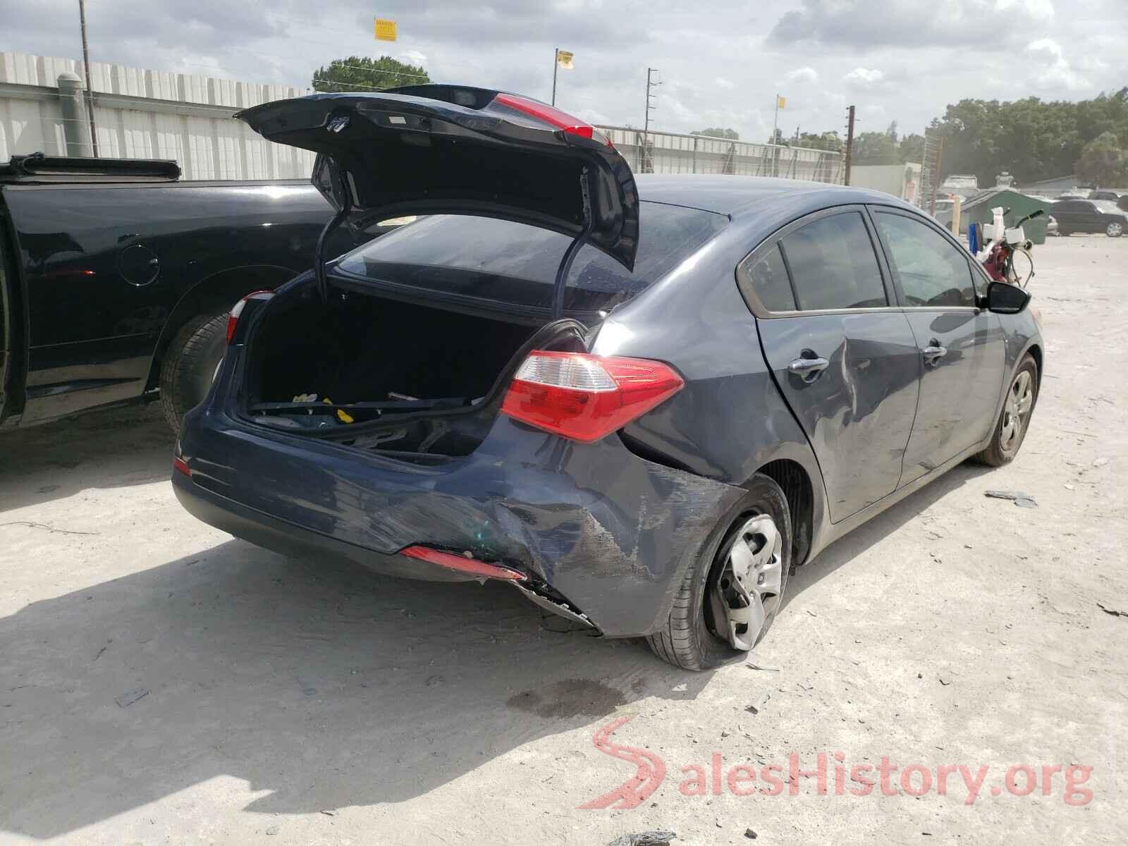 KNAFK4A68G5496450 2016 KIA FORTE