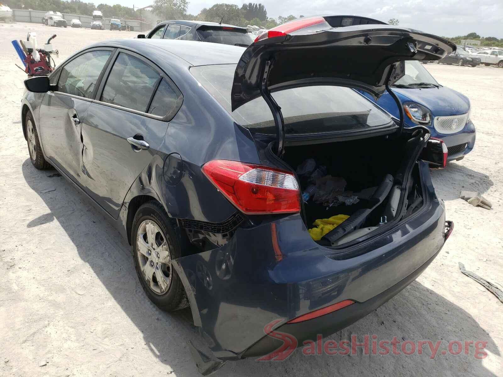 KNAFK4A68G5496450 2016 KIA FORTE