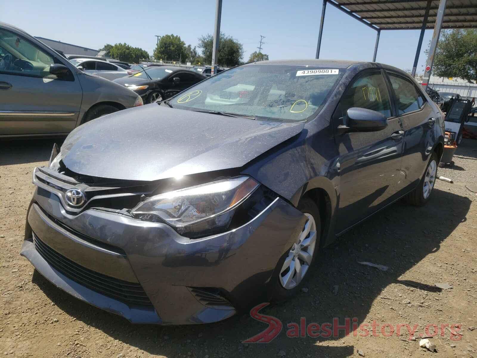 5YFBURHE5GP550053 2016 TOYOTA COROLLA