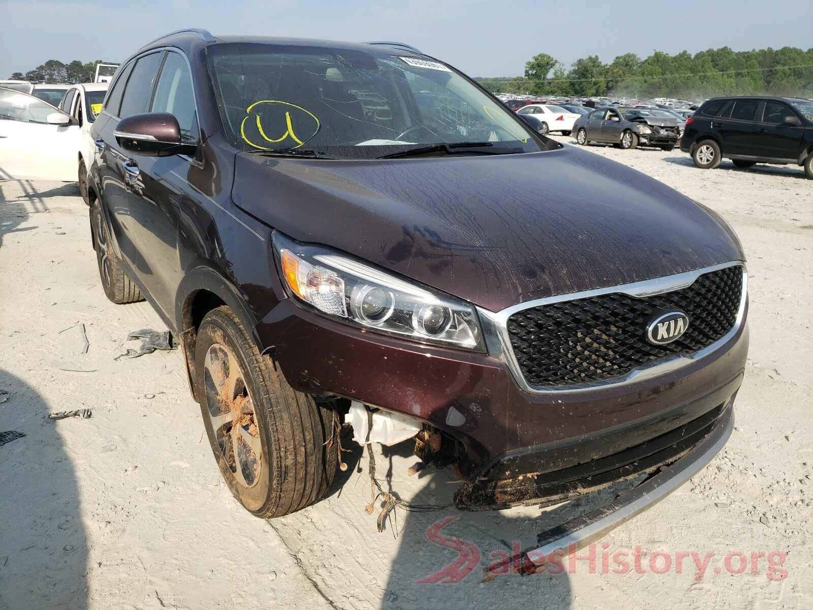 5XYPH4A58GG034040 2016 KIA SORENTO