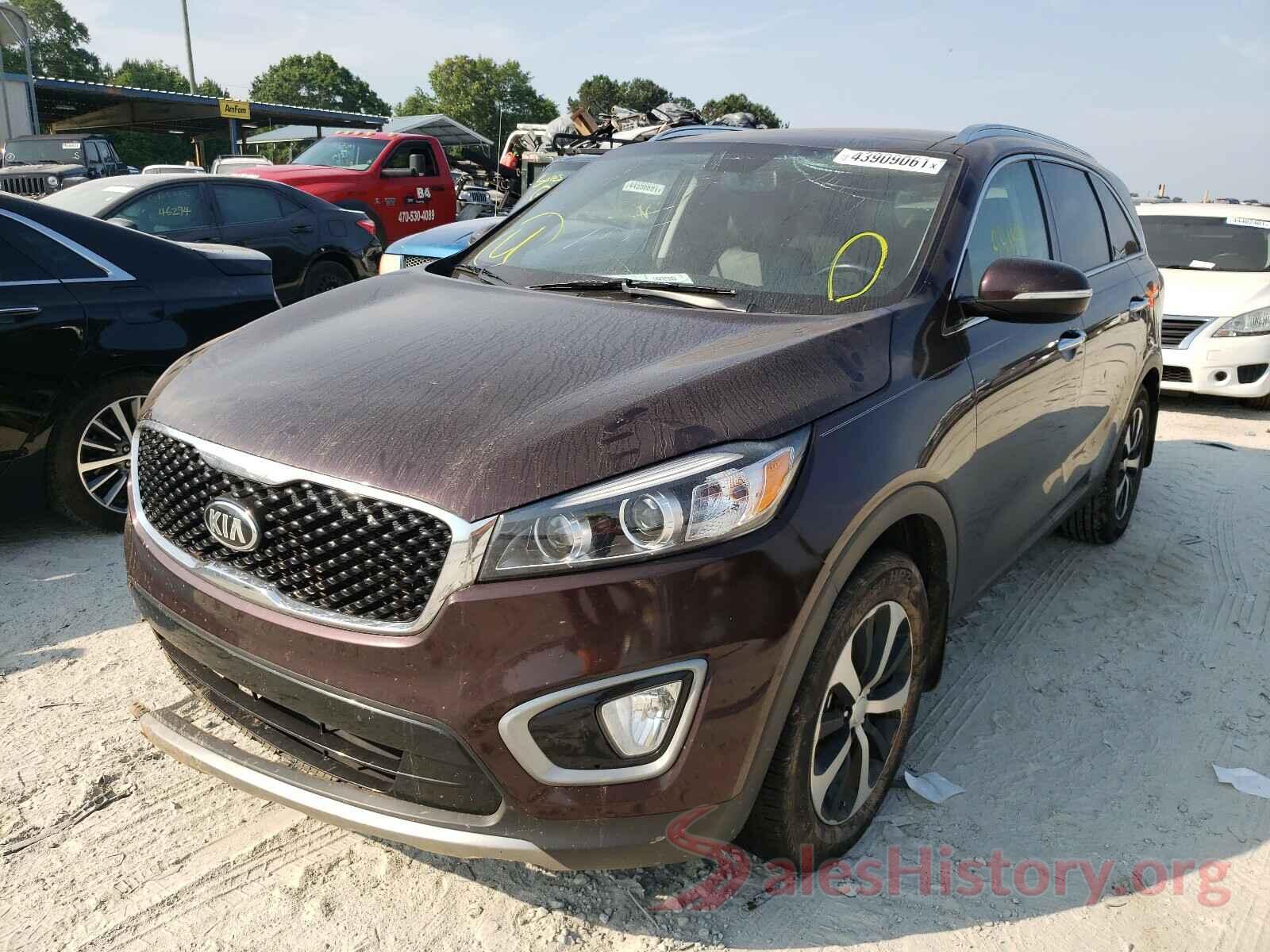 5XYPH4A58GG034040 2016 KIA SORENTO