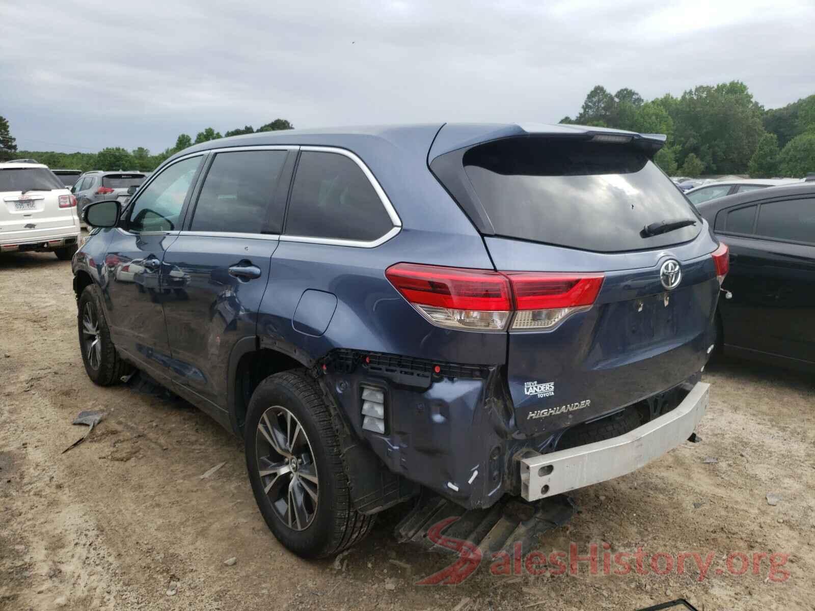 5TDBZRFH2HS364347 2017 TOYOTA HIGHLANDER