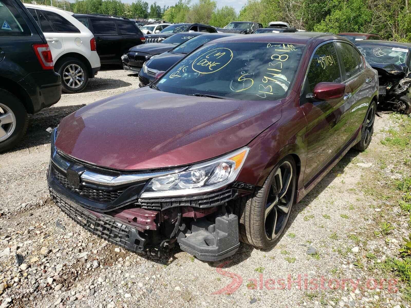 1HGCR2F55GA139712 2016 HONDA ACCORD