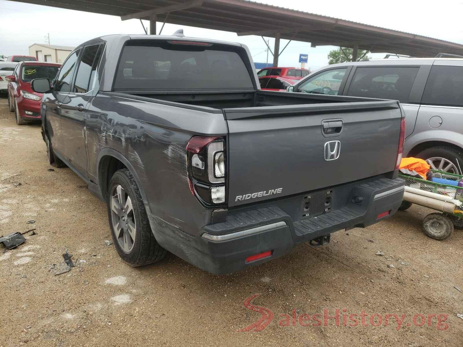 5FPYK2F60HB007667 2017 HONDA RIDGELINE