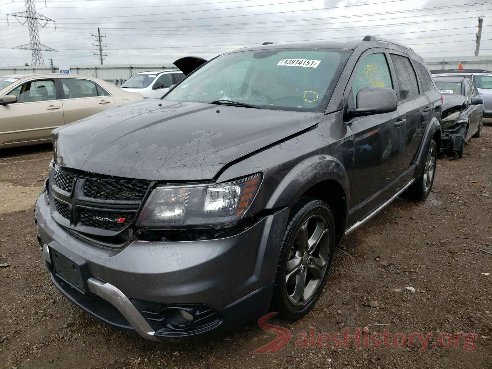 3C4PDCGG0HT553978 2017 DODGE JOURNEY