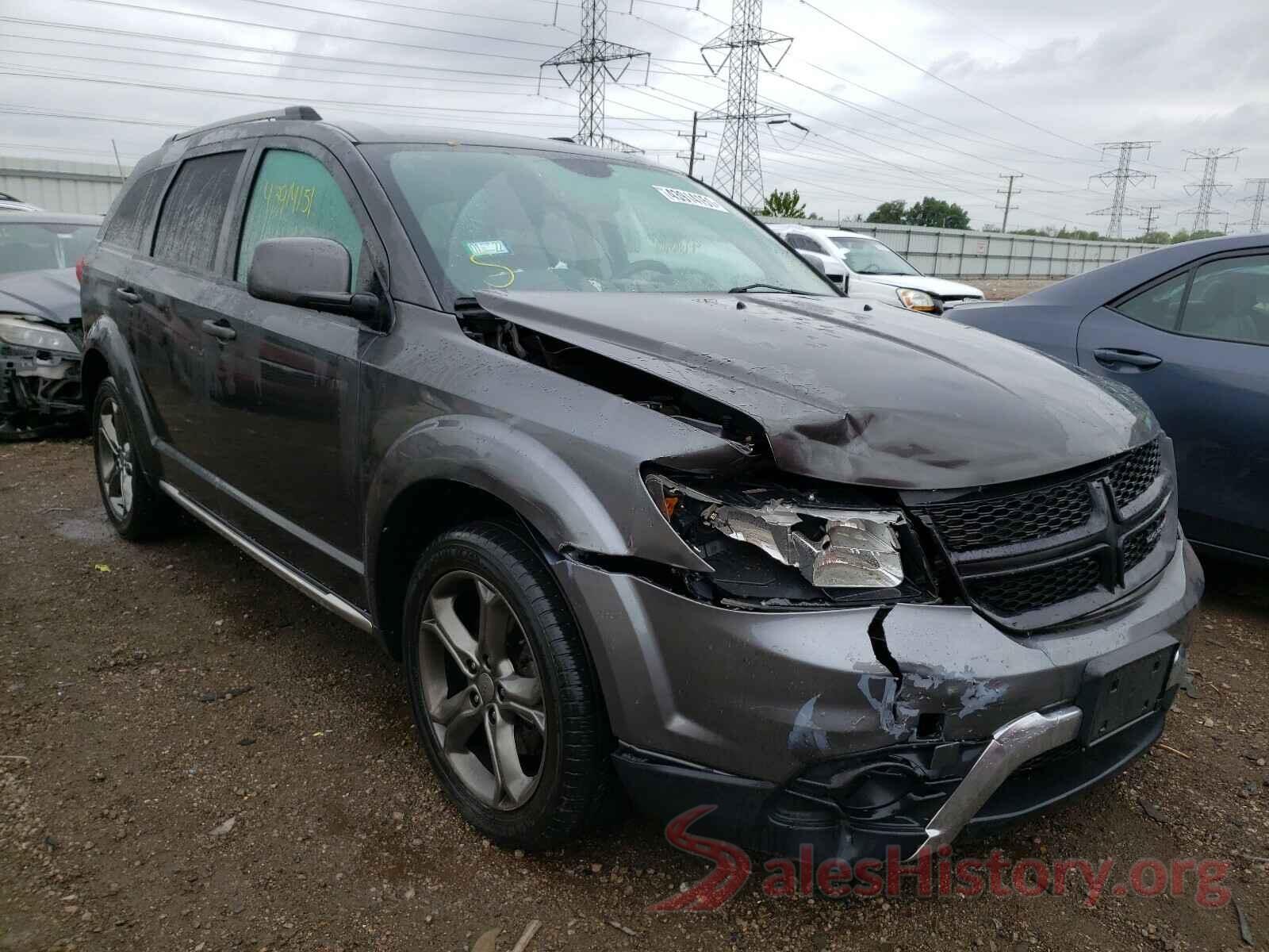 3C4PDCGG0HT553978 2017 DODGE JOURNEY