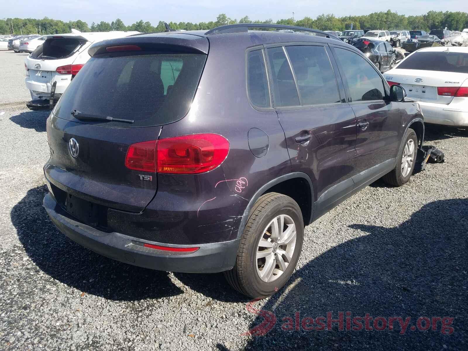 WVGAV7AX9GW543473 2016 VOLKSWAGEN TIGUAN