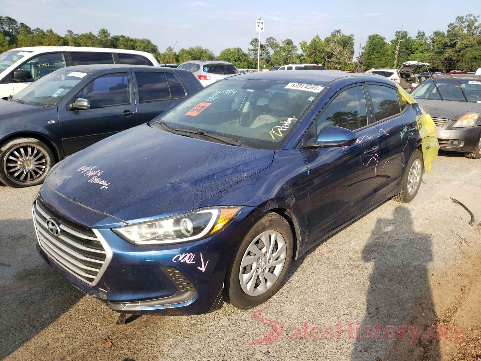 5NPD74LF9JH283765 2018 HYUNDAI ELANTRA