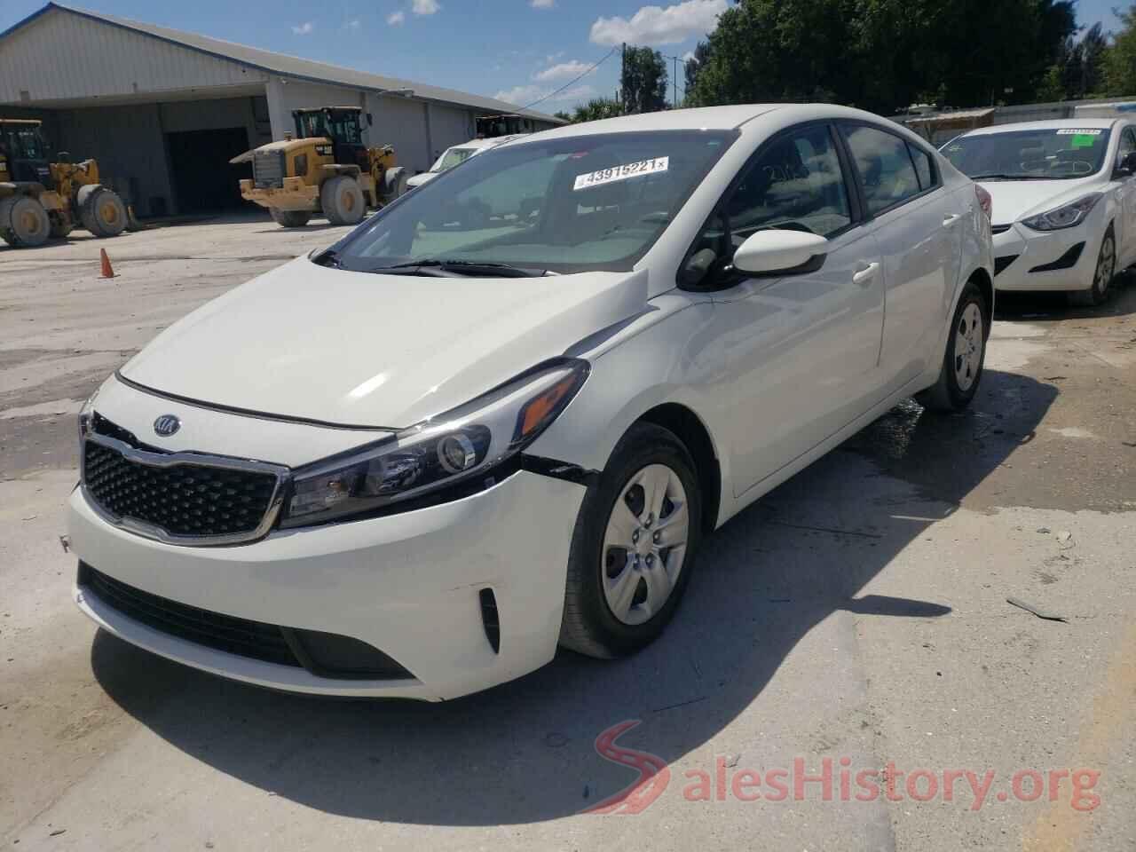 3KPFK4A79HE115688 2017 KIA FORTE