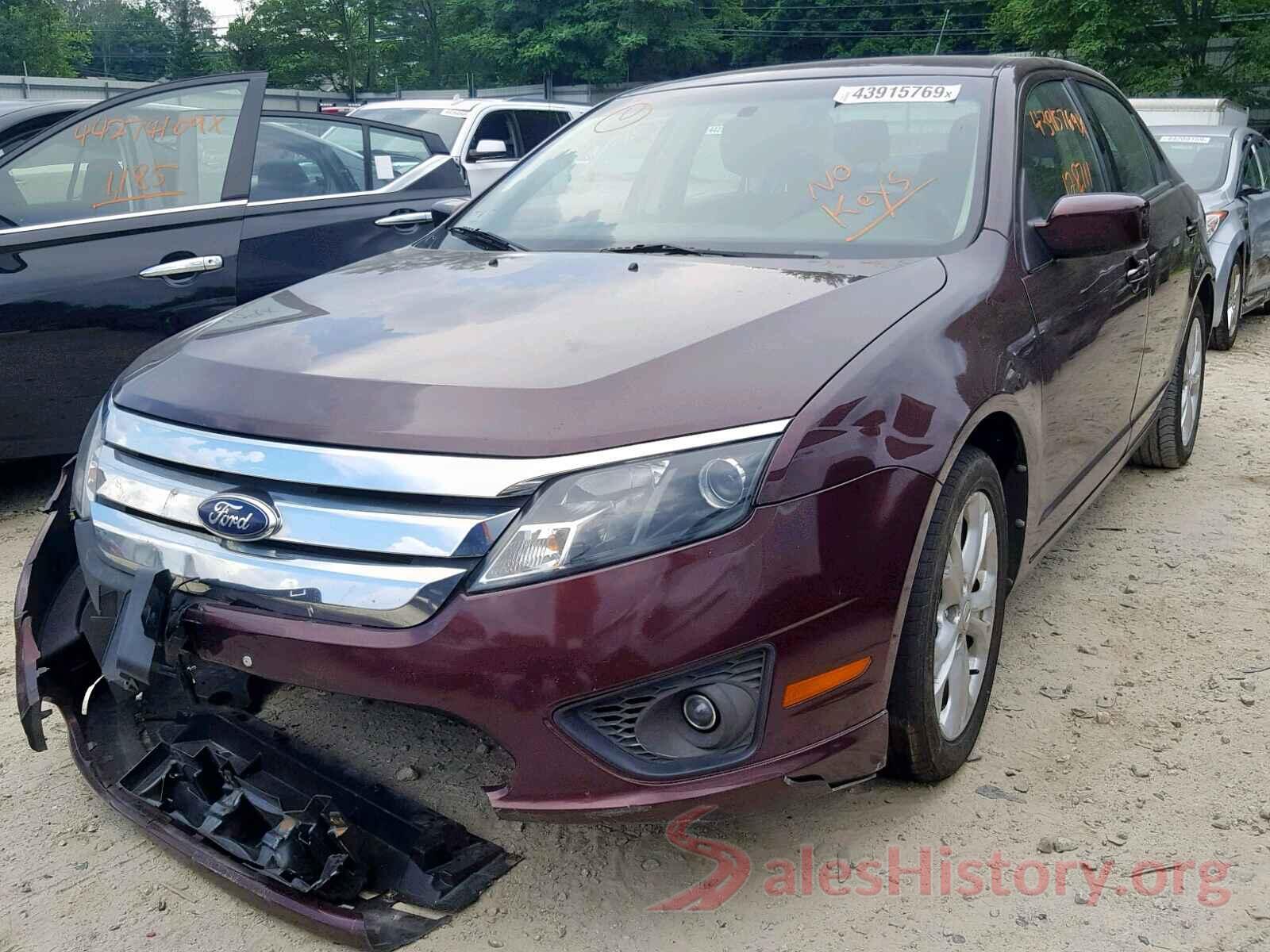 3FAHP0HA0CR171367 2012 FORD FUSION SE