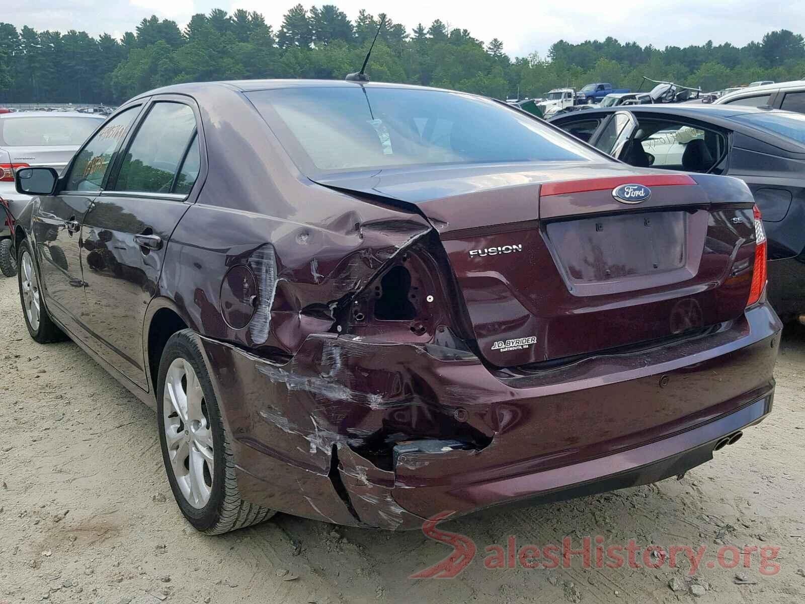 3FAHP0HA0CR171367 2012 FORD FUSION SE