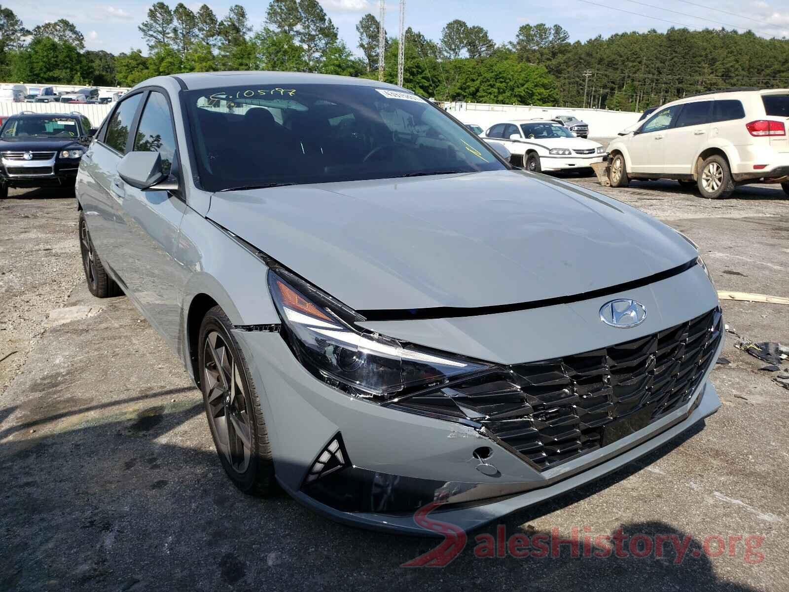 KMHLN4AG8MU088758 2021 HYUNDAI ELANTRA