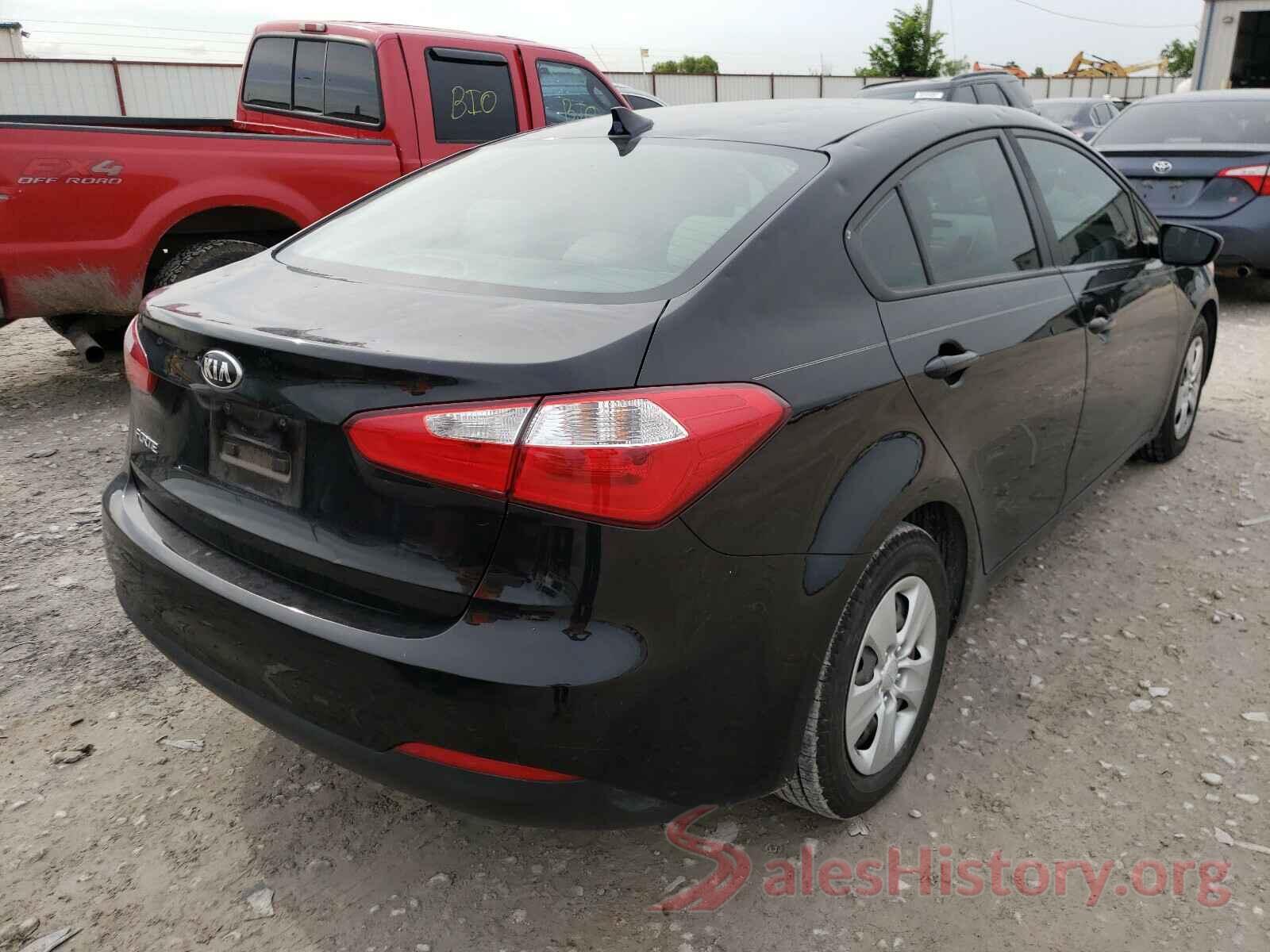 KNAFK4A63G5524039 2016 KIA FORTE