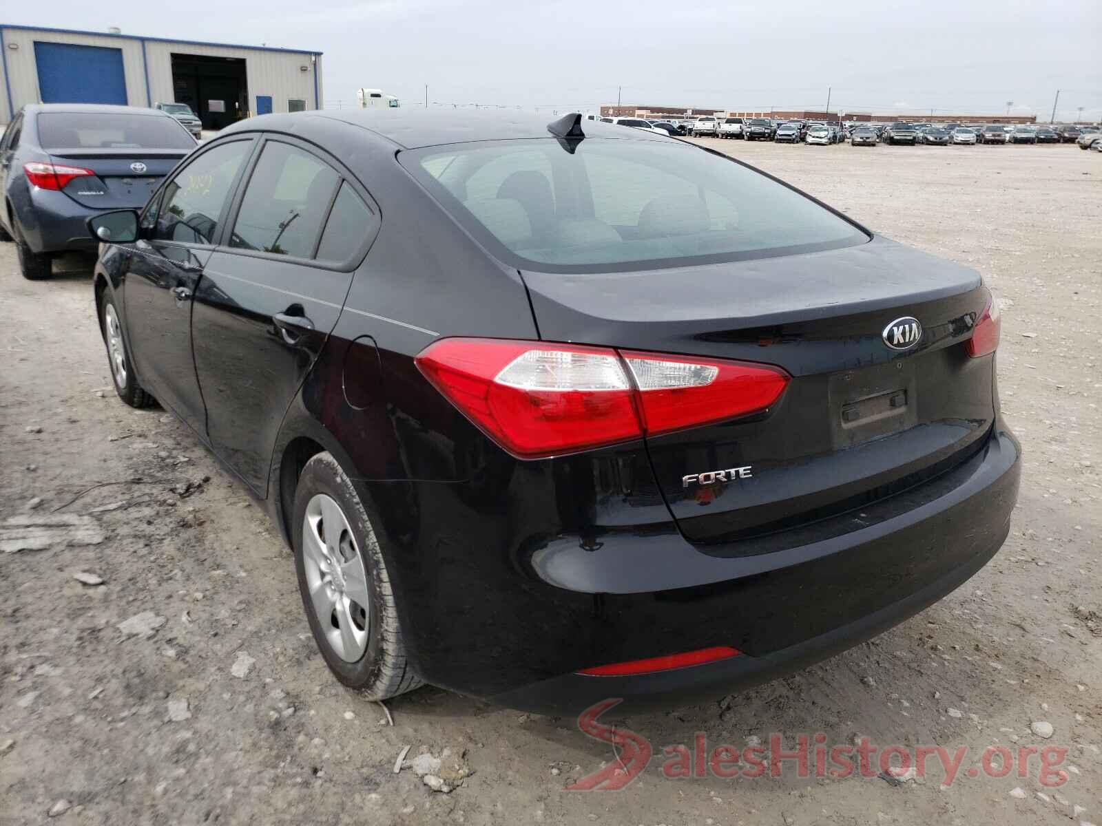 KNAFK4A63G5524039 2016 KIA FORTE