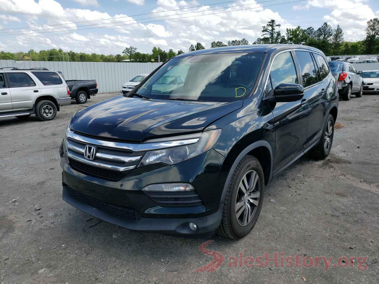 5FNYF5H71GB022343 2016 HONDA PILOT