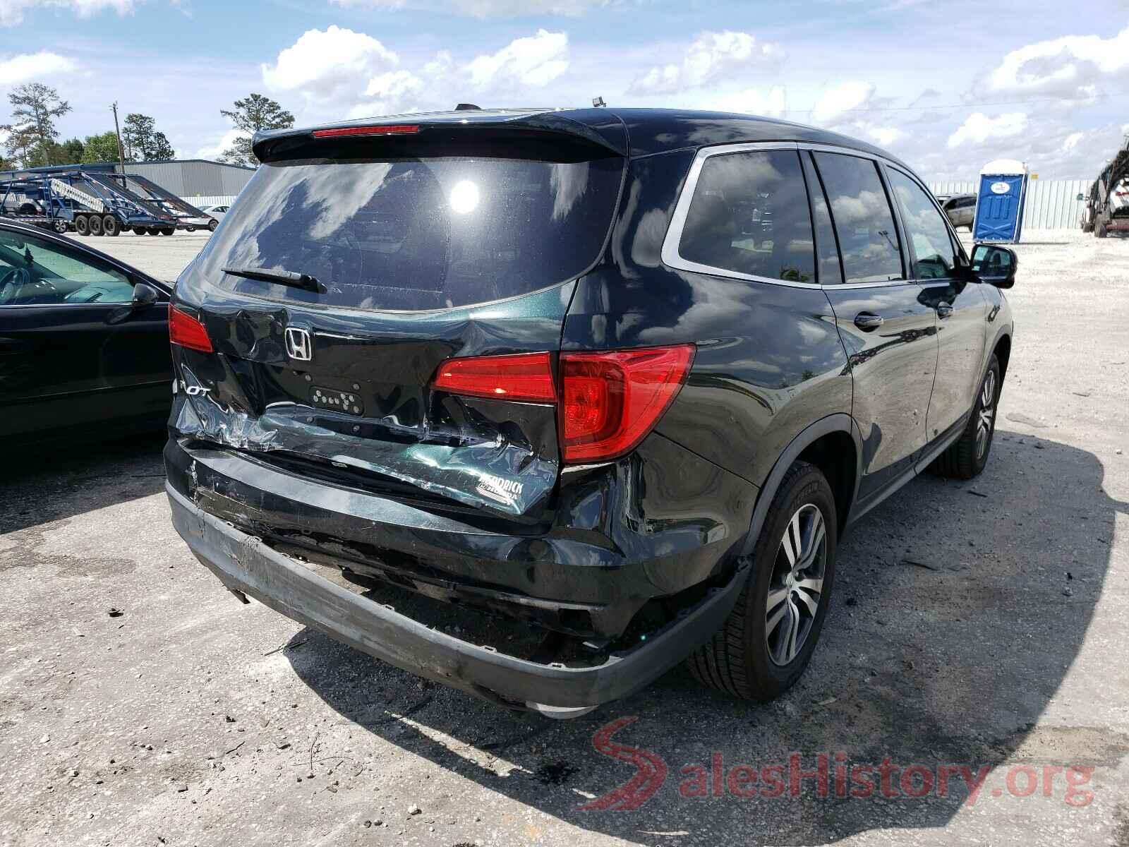 5FNYF5H71GB022343 2016 HONDA PILOT