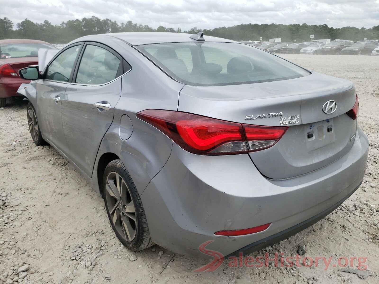 5NPDH4AE5GH659880 2016 HYUNDAI ELANTRA