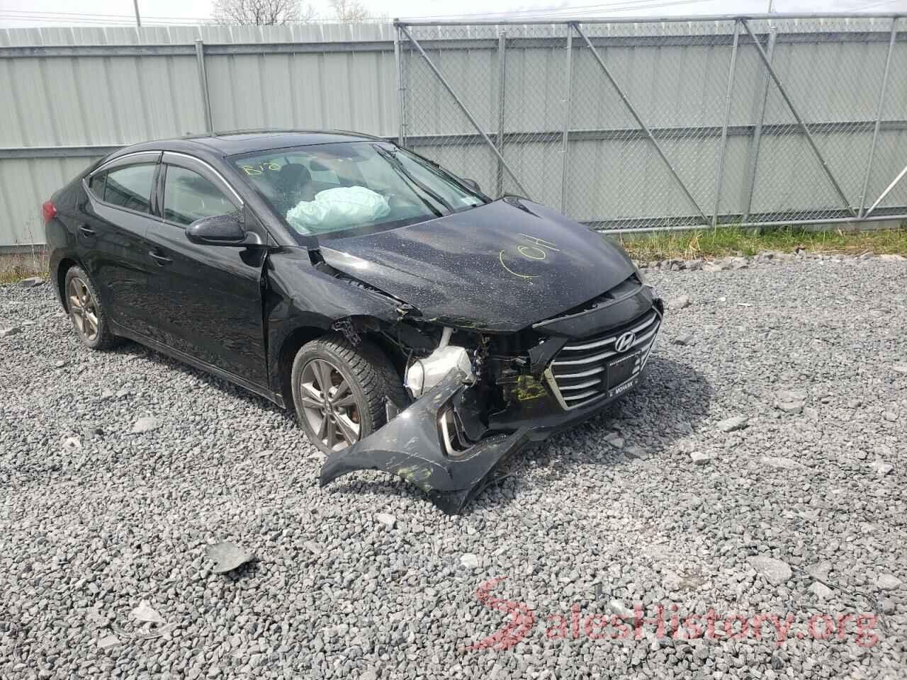 5NPD84LF5JH289057 2018 HYUNDAI ELANTRA