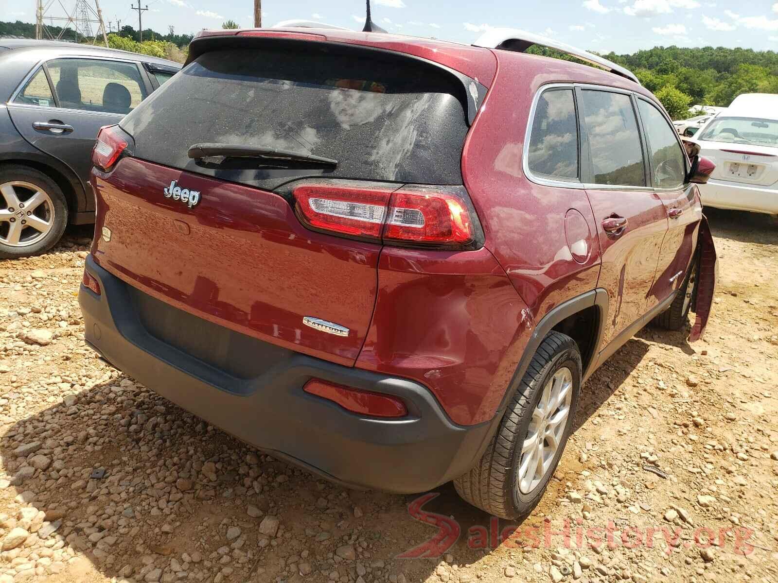 1C4PJLCB3GW184593 2016 JEEP CHEROKEE