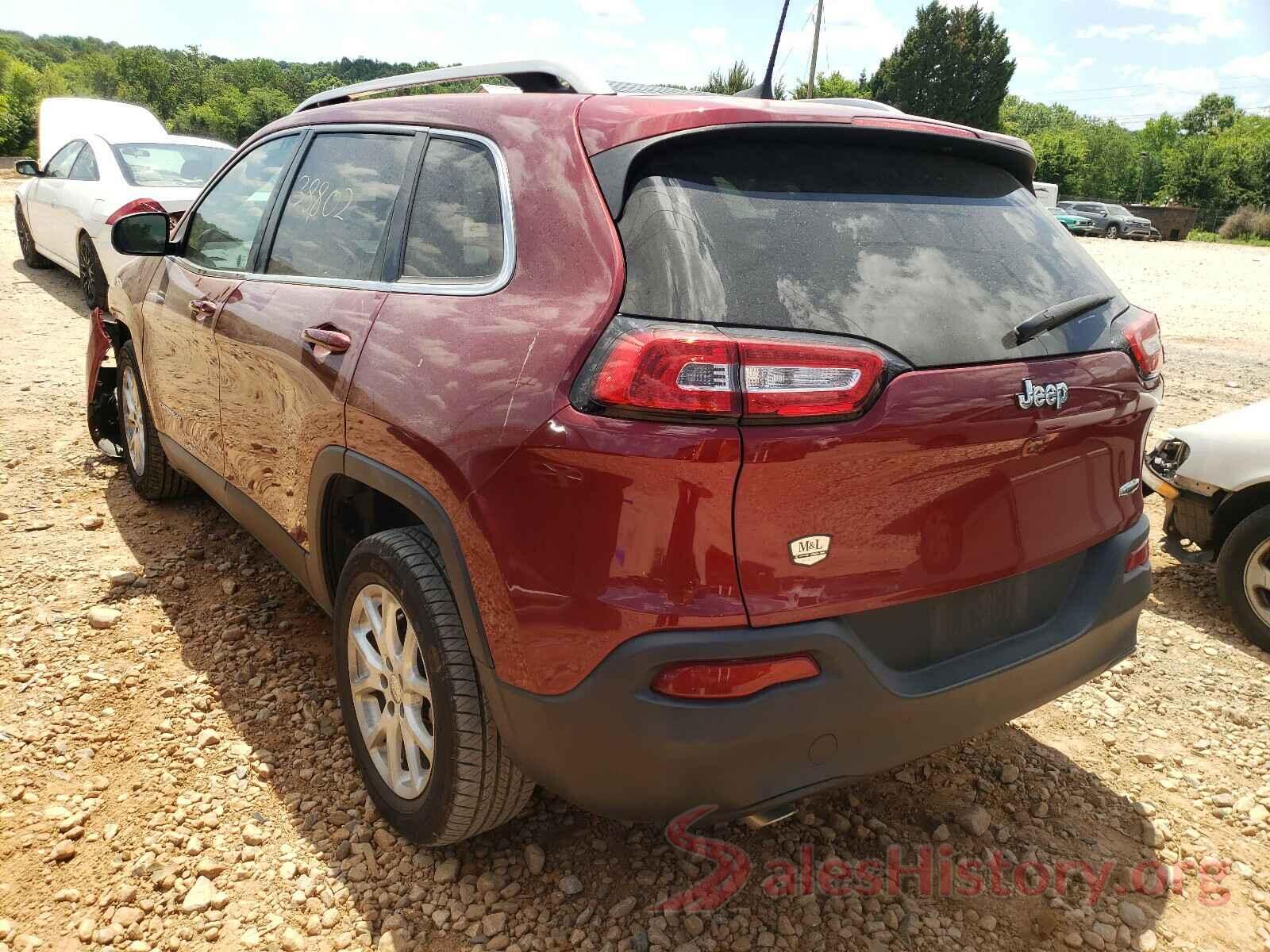 1C4PJLCB3GW184593 2016 JEEP CHEROKEE