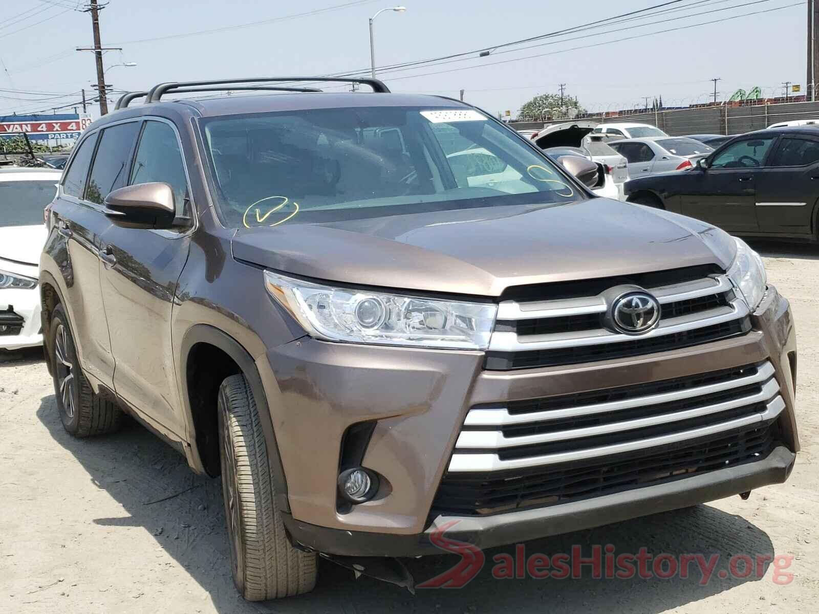 5TDZZRFH3JS288299 2018 TOYOTA HIGHLANDER