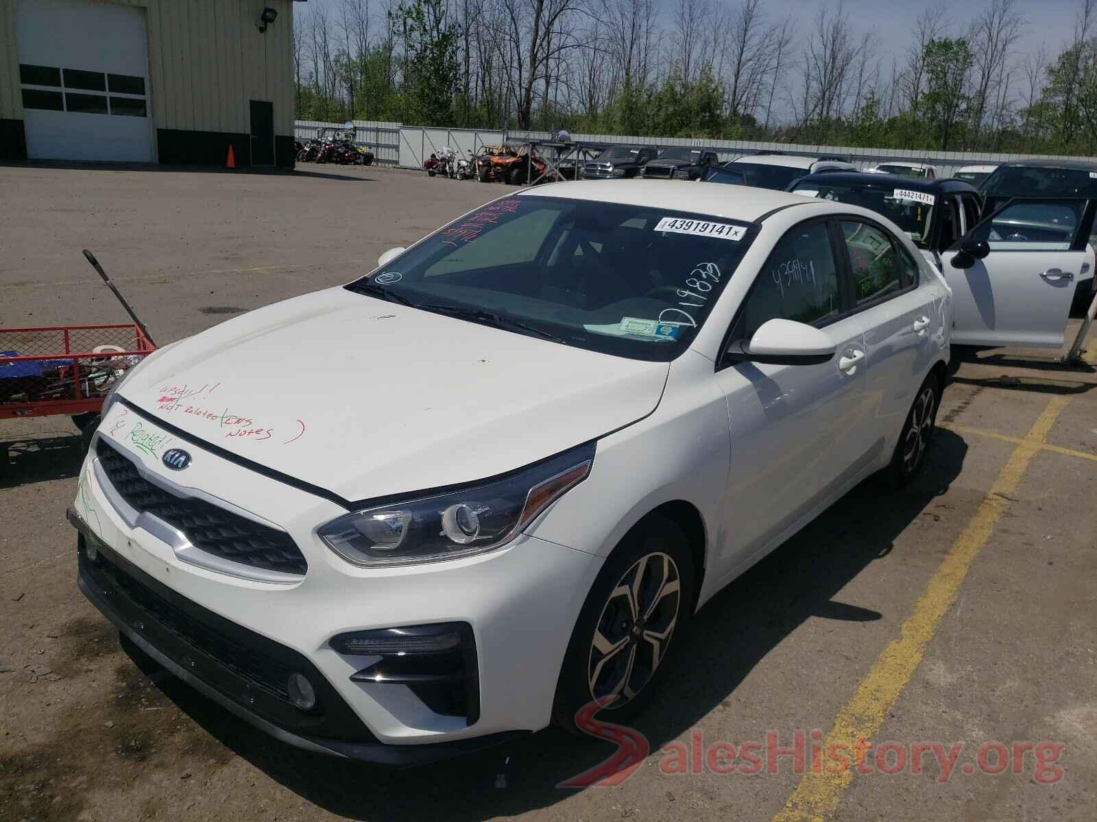 3KPF24AD5KE107391 2019 KIA FORTE