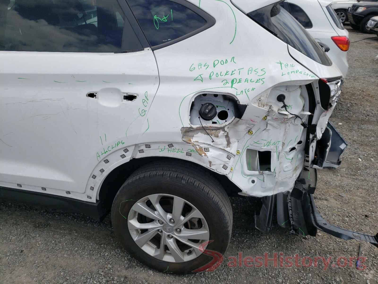 KM8J23A46KU051639 2019 HYUNDAI TUCSON