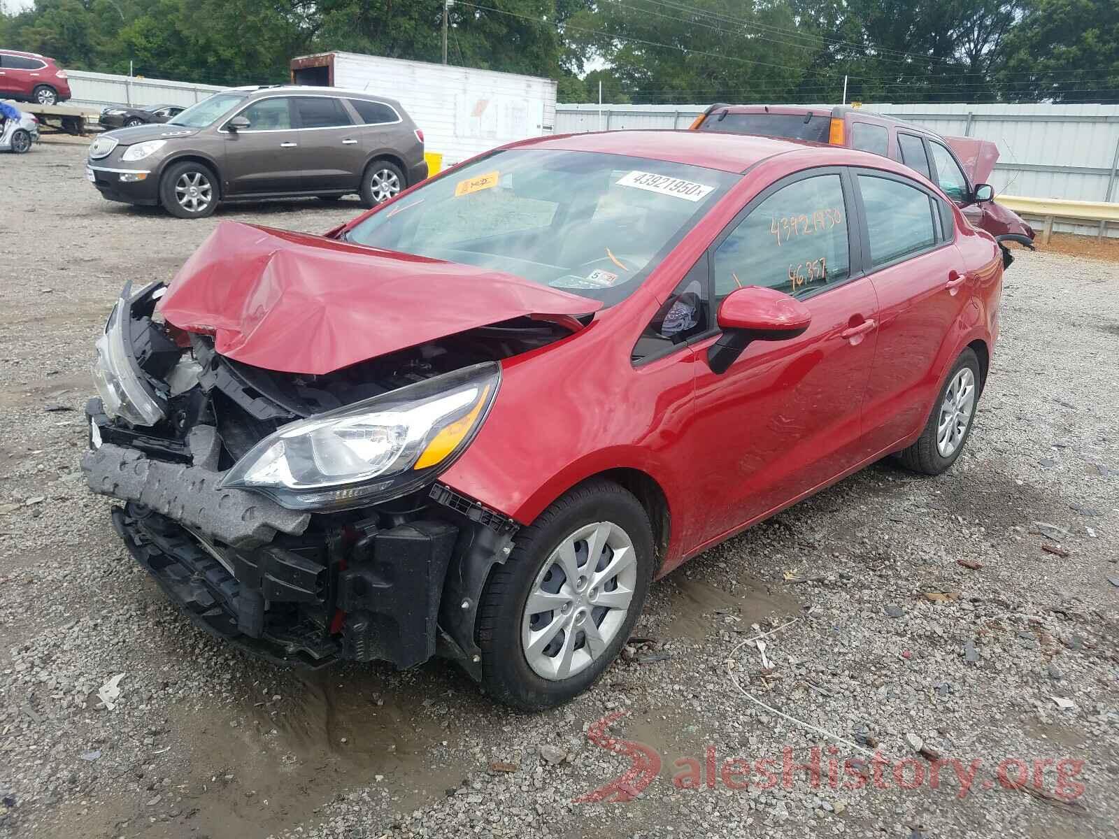 KNADM4A36H6011659 2017 KIA RIO