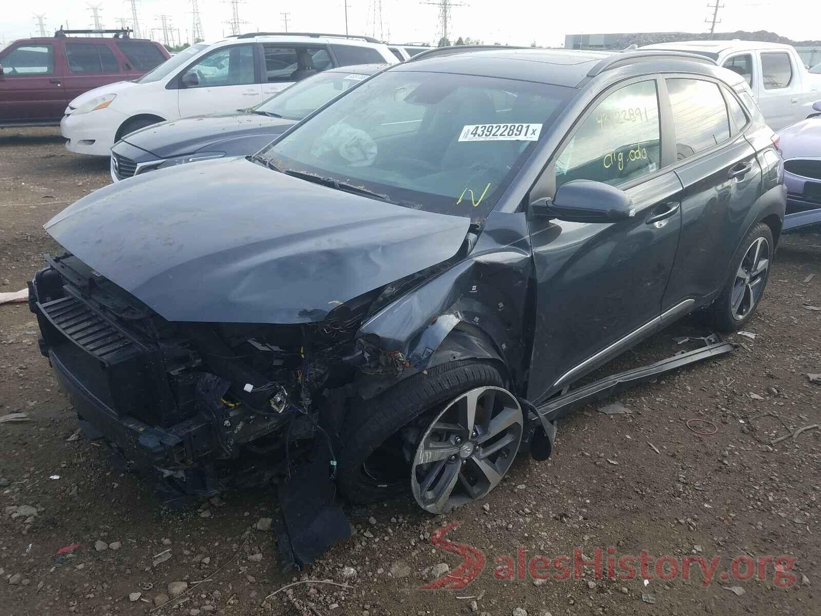 KM8K33A5XKU196418 2019 HYUNDAI KONA