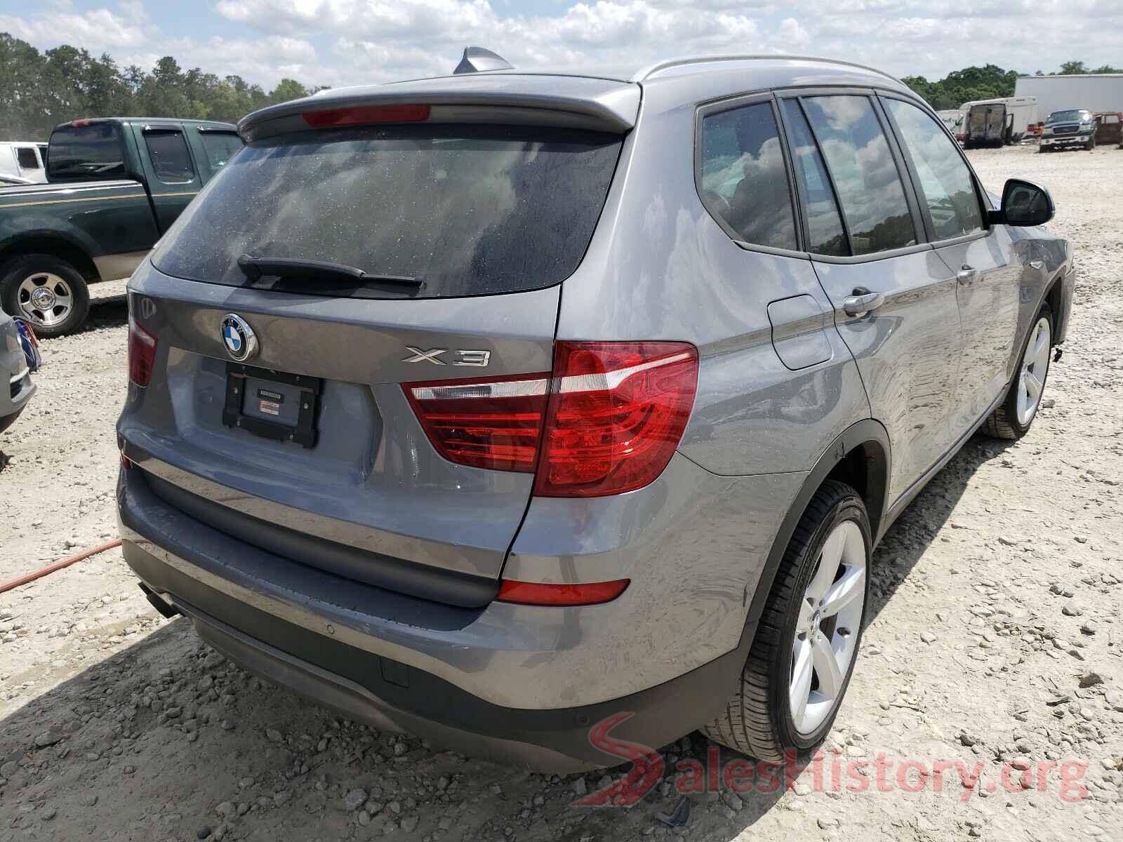 5UXWZ7C31H0X41847 2017 BMW X3