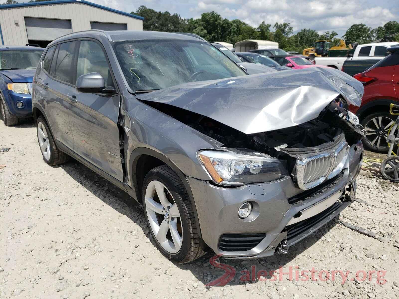 5UXWZ7C31H0X41847 2017 BMW X3