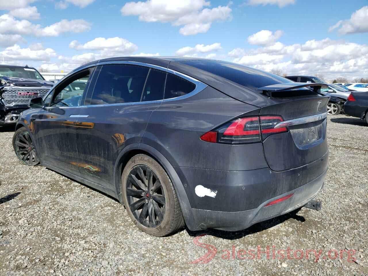 5YJXCBE2XHF037887 2017 TESLA MODEL X