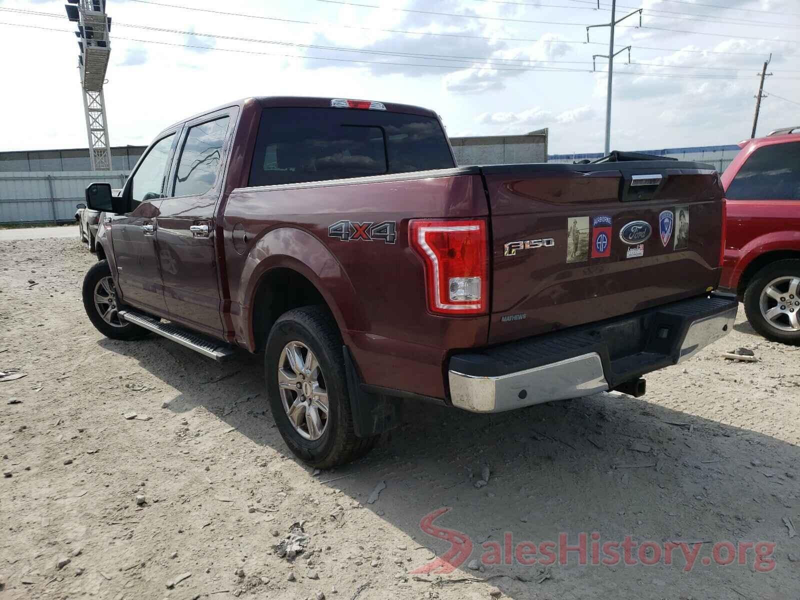 1FTEW1EPXGFB00517 2016 FORD F150