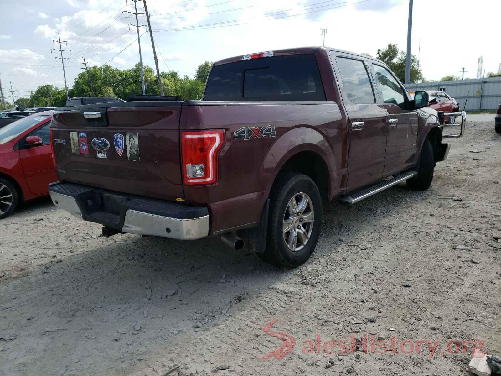 1FTEW1EPXGFB00517 2016 FORD F150