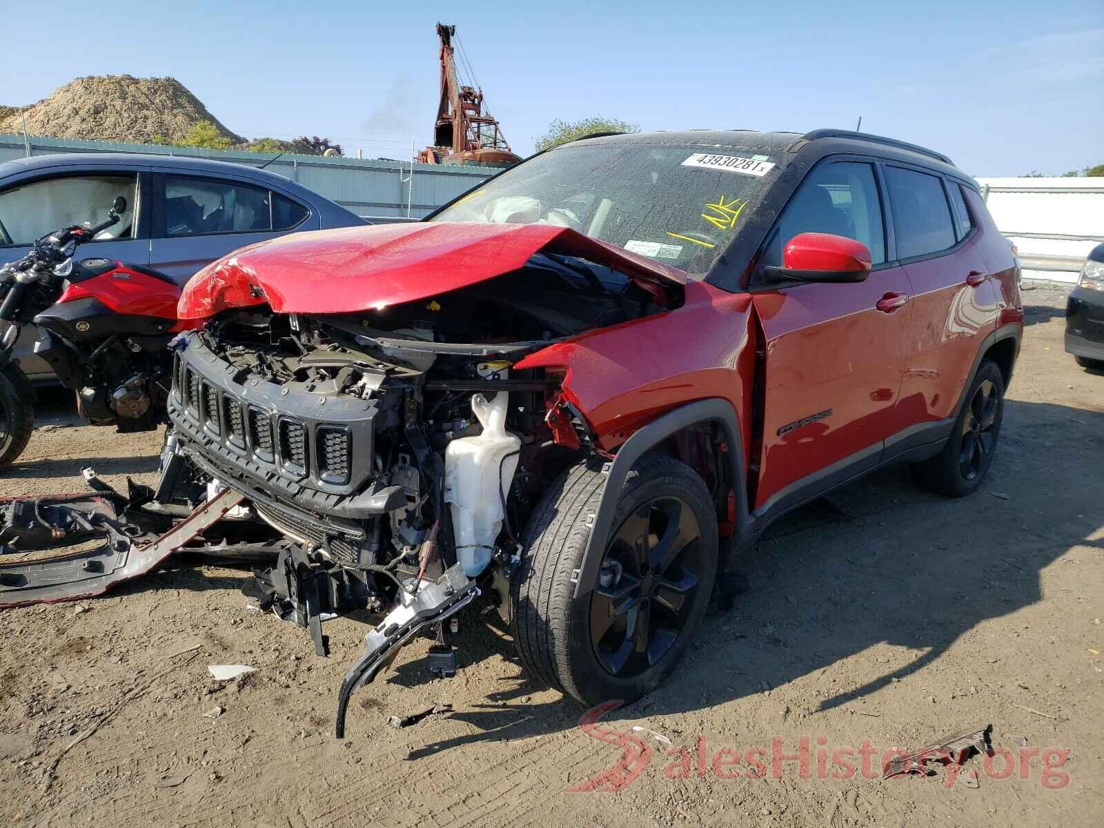 3C4NJDBBXKT599214 2019 JEEP COMPASS