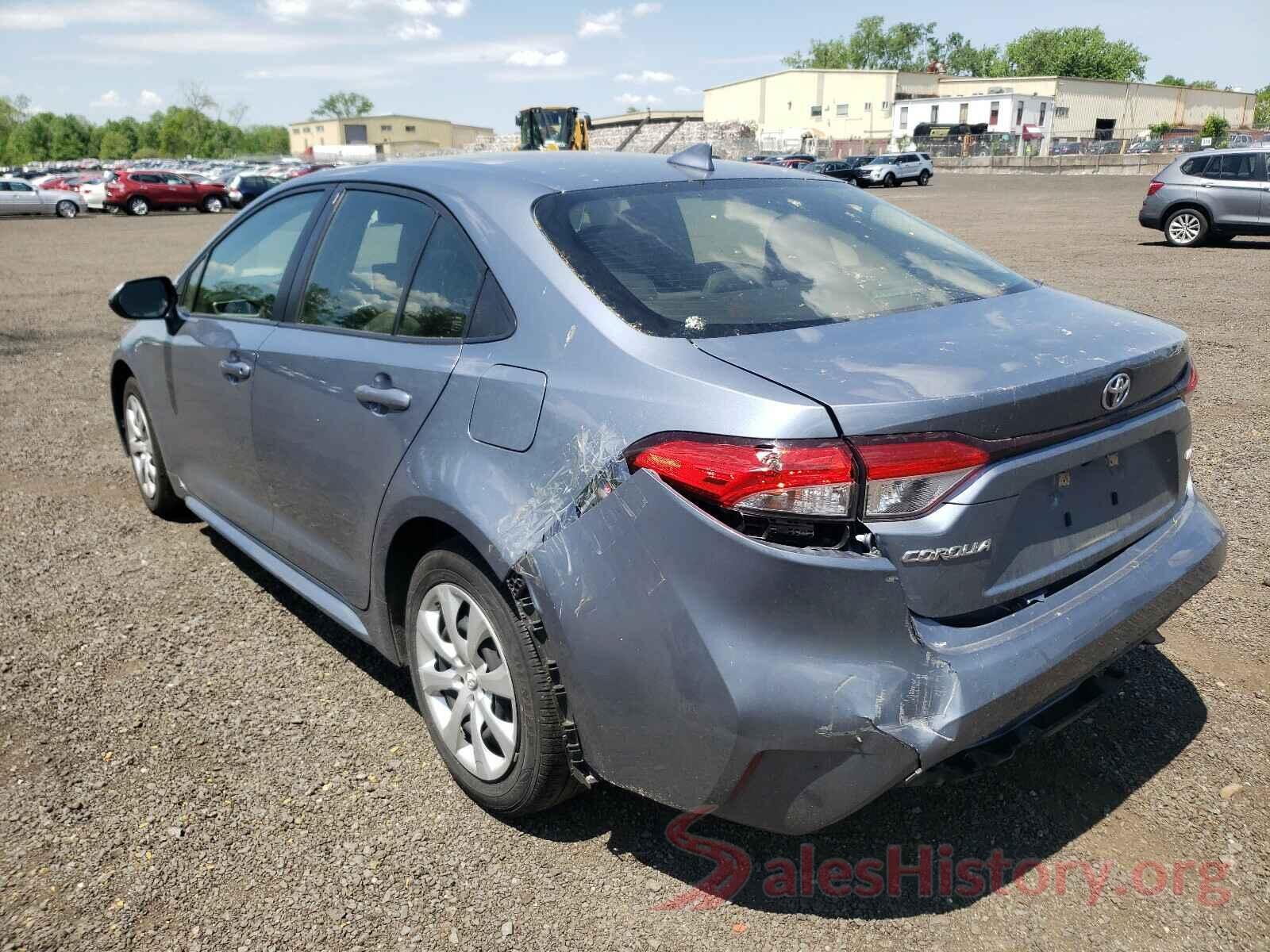 JTDEPRAE9LJ024859 2020 TOYOTA COROLLA