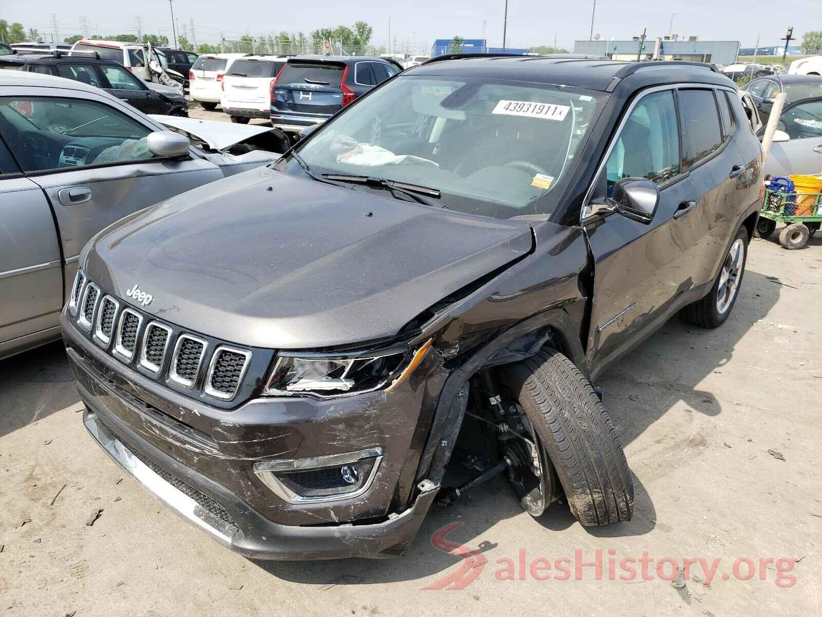 3C4NJDCB1LT128231 2020 JEEP COMPASS