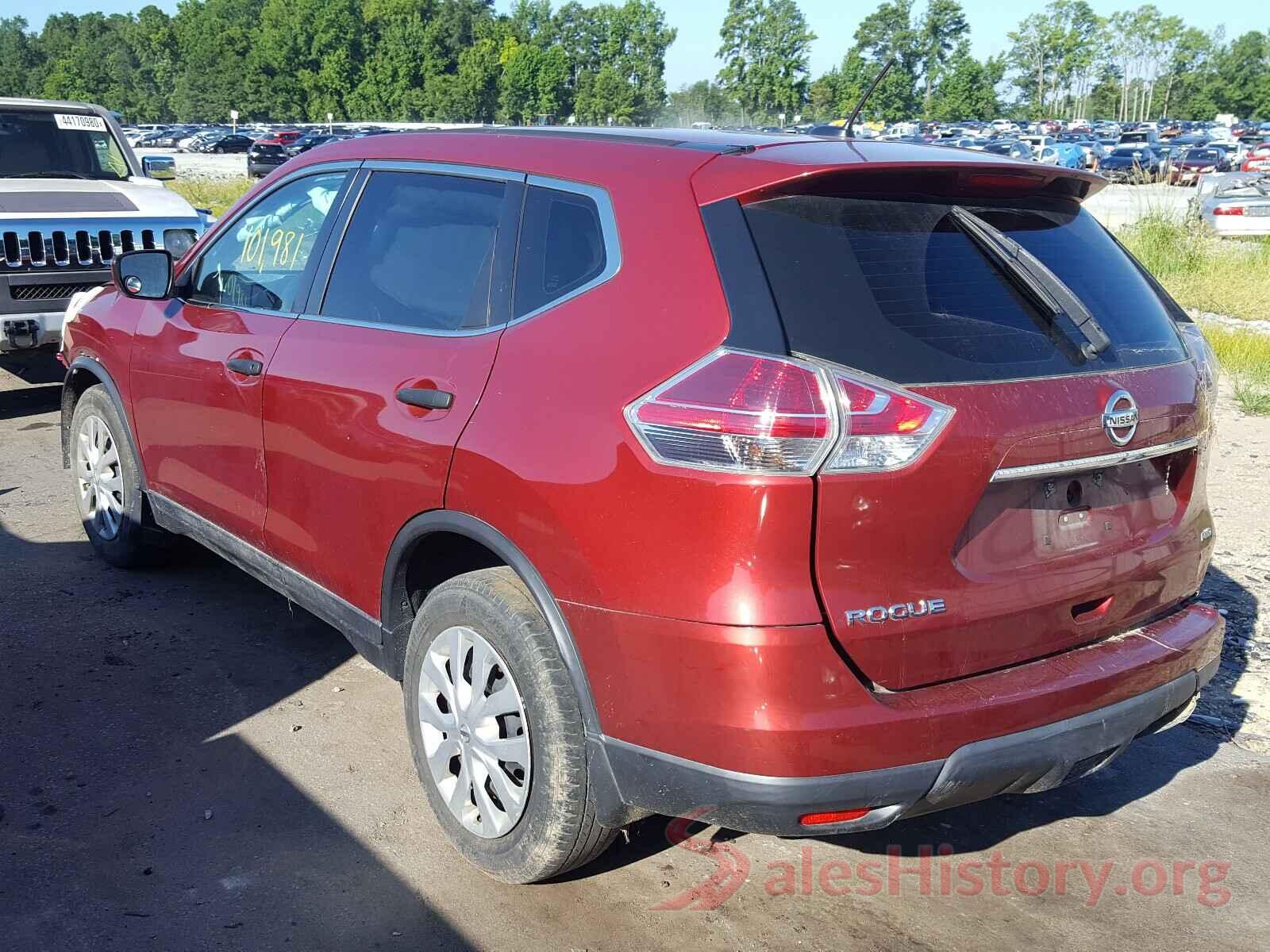 5N1AT2MV5GC778733 2016 NISSAN ROGUE