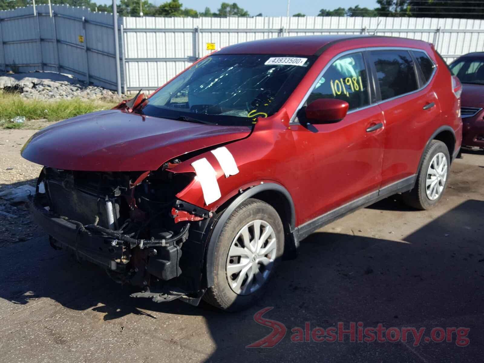 5N1AT2MV5GC778733 2016 NISSAN ROGUE