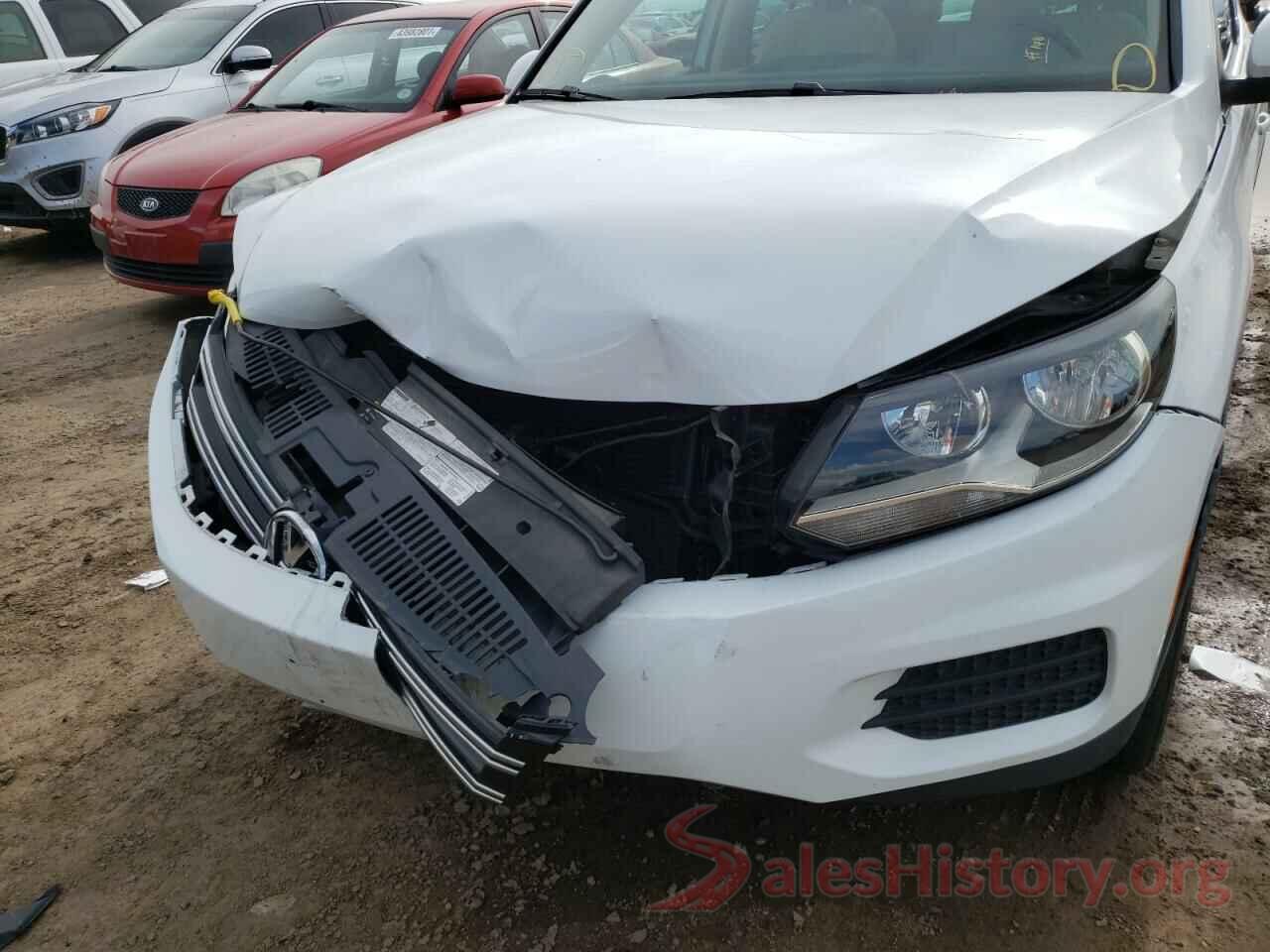 WVGSV7AX6HK005519 2017 VOLKSWAGEN TIGUAN