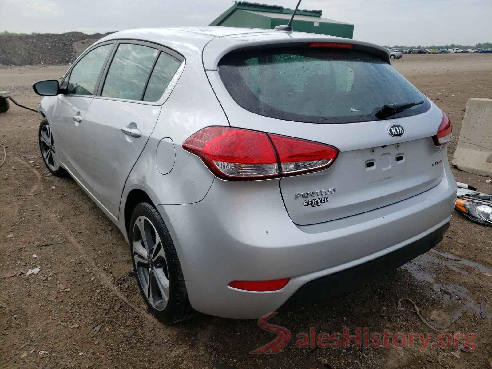 KNAFX5A81G5492913 2016 KIA FORTE