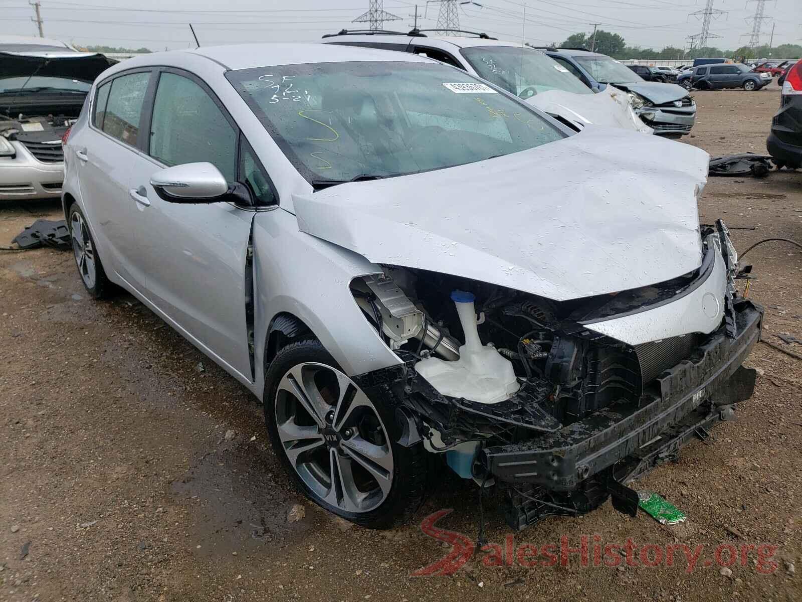 KNAFX5A81G5492913 2016 KIA FORTE