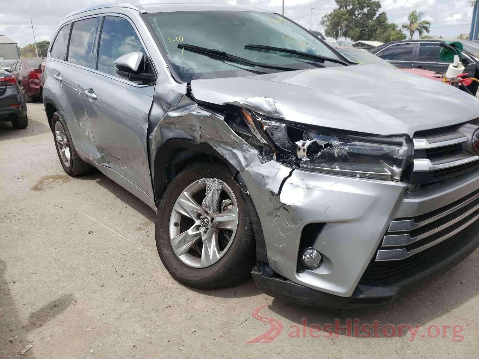 5TDYZRFH2JS263339 2018 TOYOTA HIGHLANDER